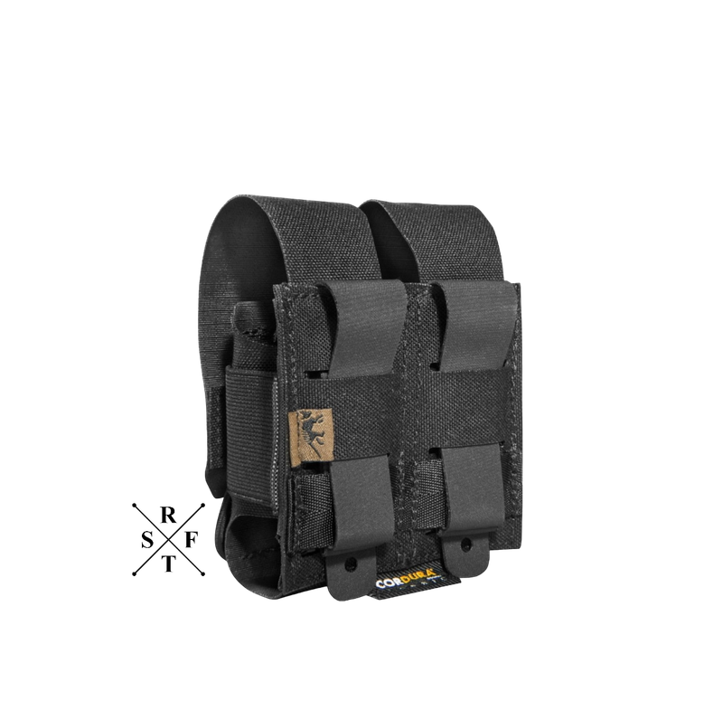 Tasmanian Tiger 2 SGL smoke / Radio / Grenade Pouch (Schwarz)