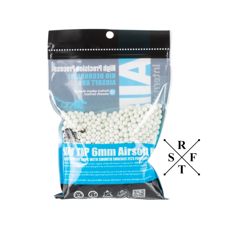 AIM TOP High Precision TRACER Bio BB‘s | 0.20g | 2000 Stk.