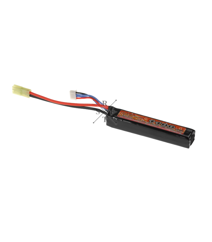 Lipo 11.1V 1100mAh 20C Stock Tube Mini Tam