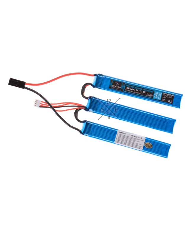 Lipo 11.1V 1300mAh 25C Mini Tam
