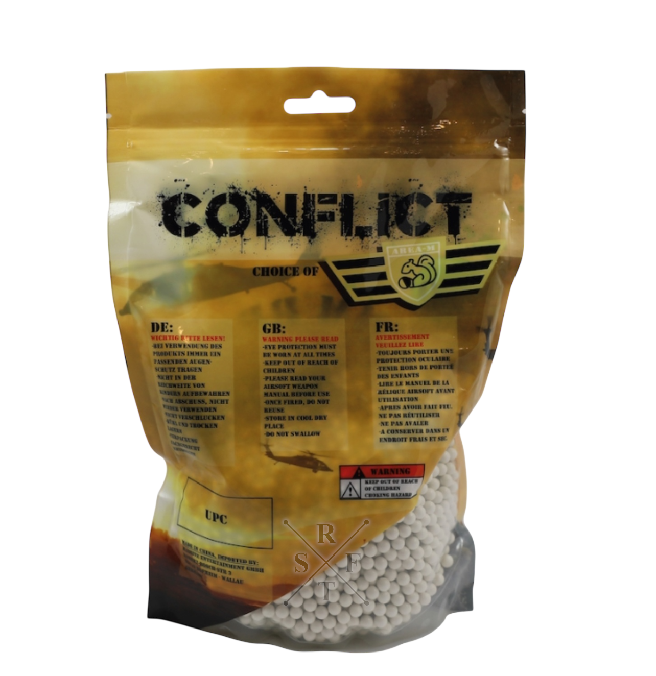 CONFLICT Airsoft BIO BB´s 0.32g (1Kg / 3100 Schuss)
