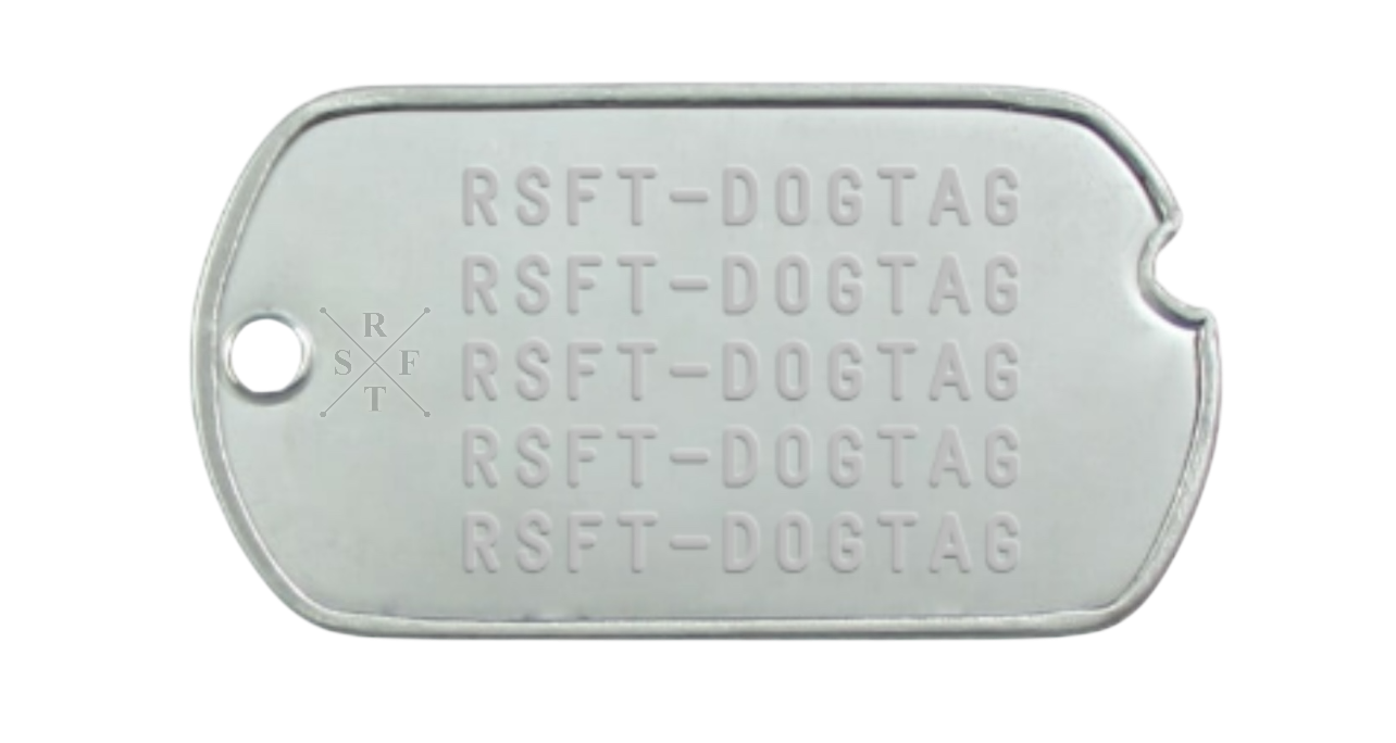 Dein Individuelles Dog Tag ink. Kette
