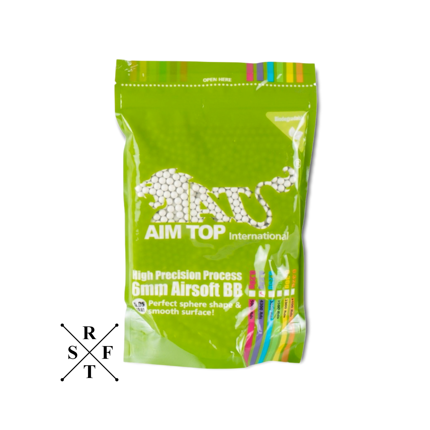 AIM TOP TRACER Precision Bio BB‘s | 0.30 | 1Kg 3300 Stk. AIM TOP TRACER Precision Bio BB‘s | 0.30 | 1Kg 3300 Stk.