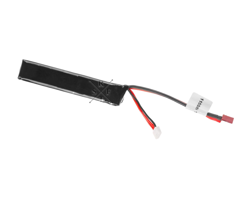 Lipo 11.1V 1100mAh 20C Stock Tube Type T-Plug