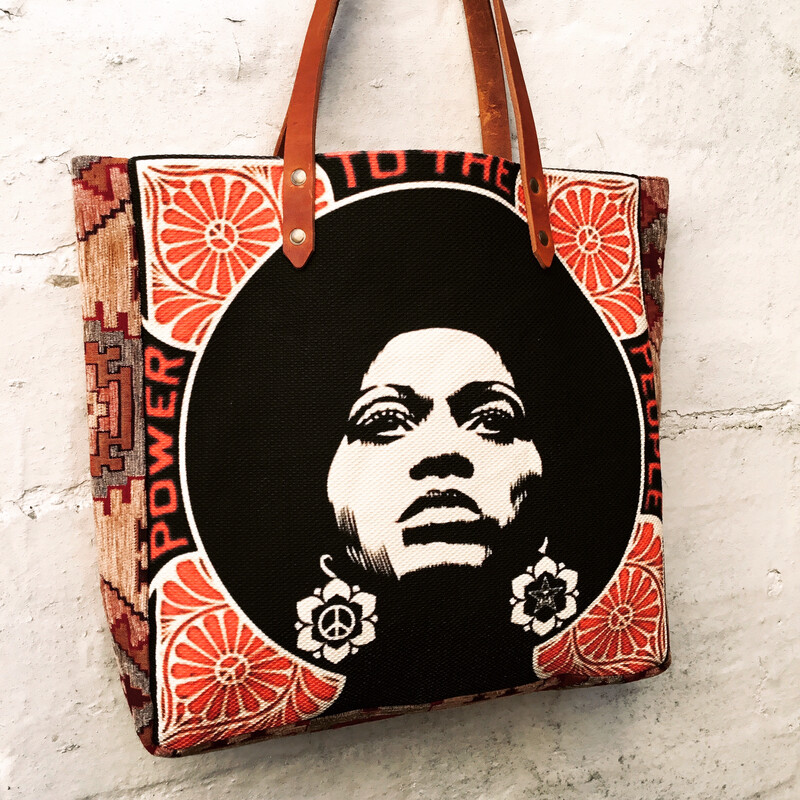 Power And Equality.  Street Art.  Smaller Tote Bag