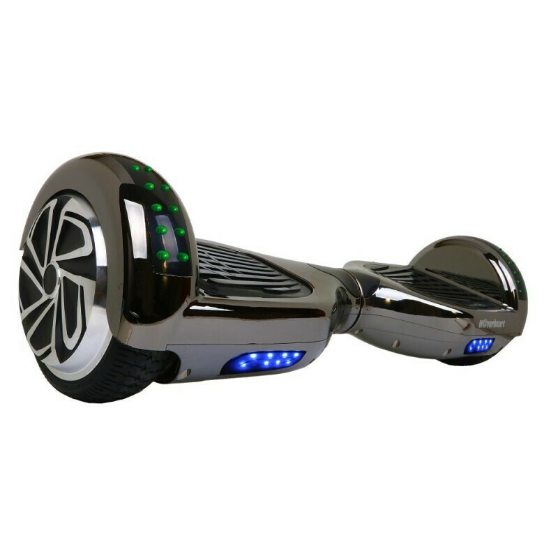 Chrome Black 6.5" Segway Best Hoverboard Gift