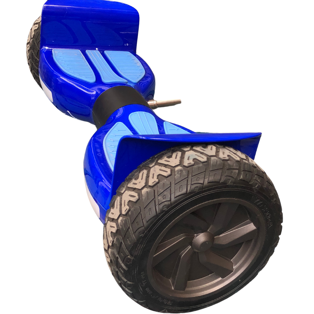 8.5" All Terrain Off Road XR3 Hoverboard Segway in Blue with Handle
