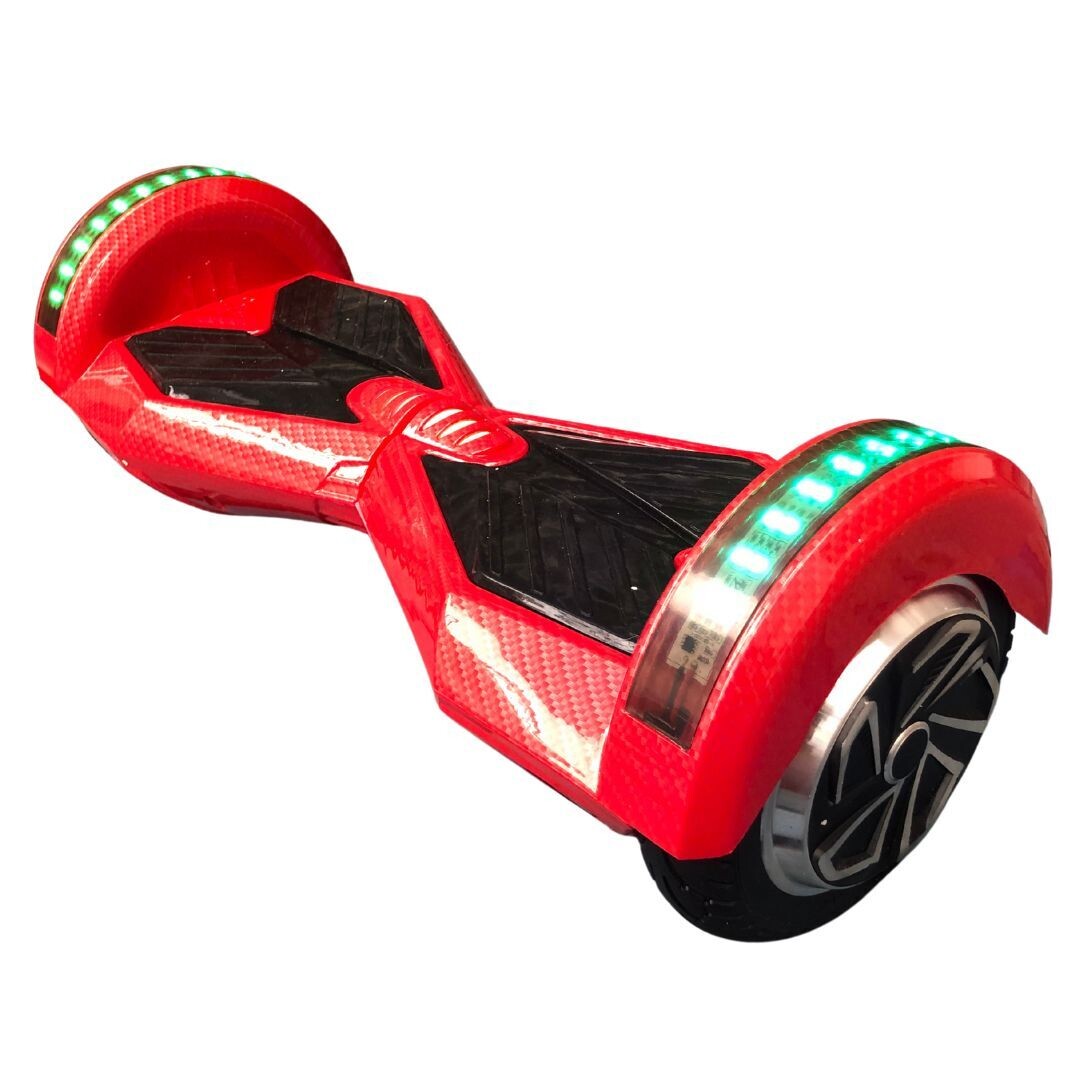 8.5" All Terrain Off-Road Hoverboard Segway in Red Lamborghini LED | Refurbished Grade A