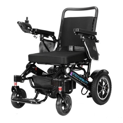 Long Range Electric Wheelchair | Freedom Pro ST | Powerchair BLACK
