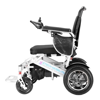 Premium Remote Control Electric Wheelchair | Instant Folding Powerchair SILVER