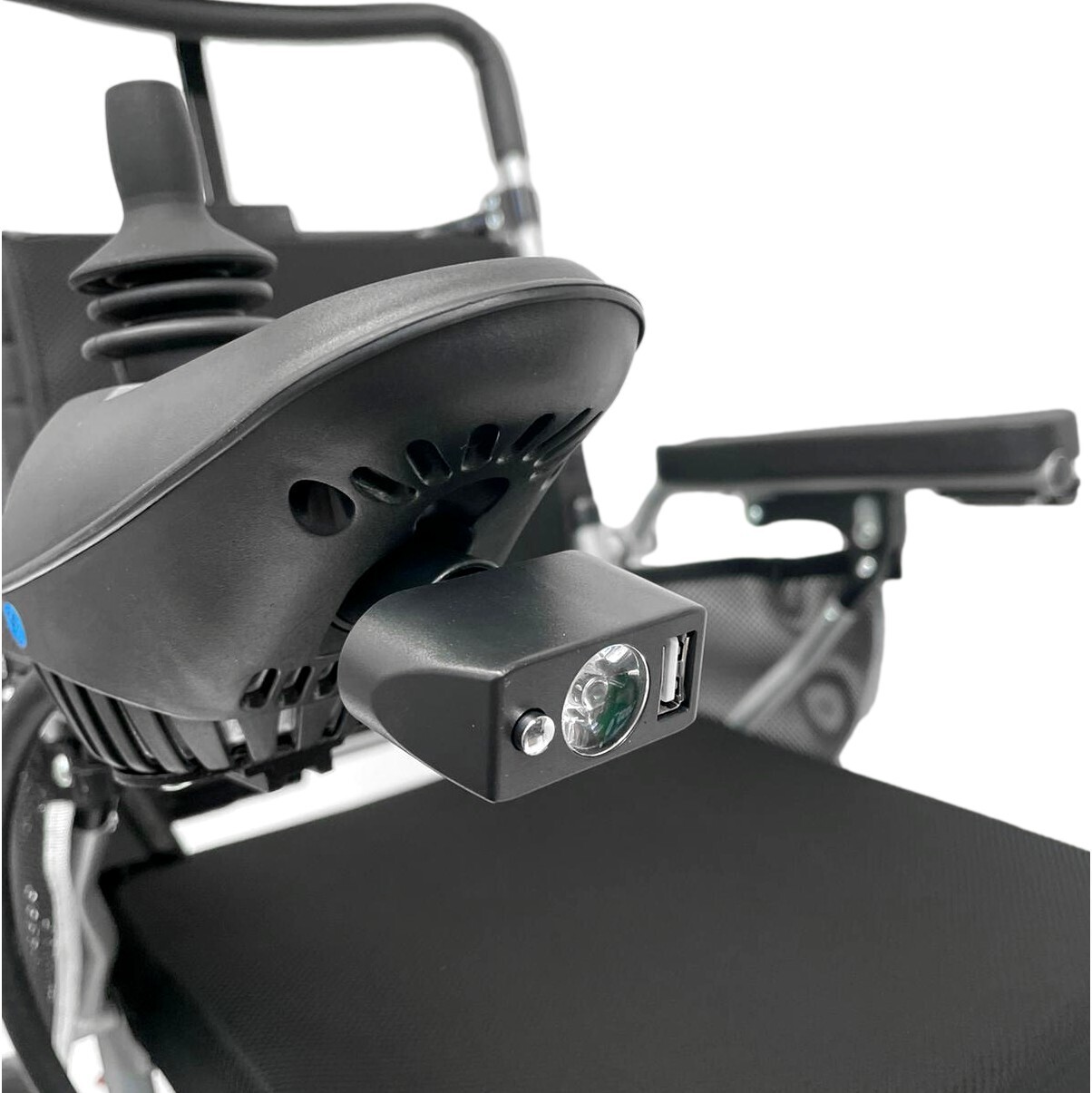 USB Port & Flash Light For Freedom Pro Electric Wheelchair
