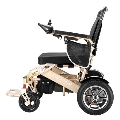 Electric Power Wheelchair | Instant Folding | Powerchair Champagne