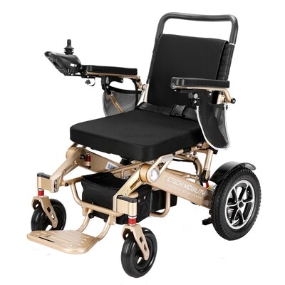 Automatic Folding Wide-Seat Electric Wheelchair | Freedom Pro AF