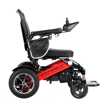 Auto Fold Electric Wheelchair Powerchair 46-52cm Wide Seat Option