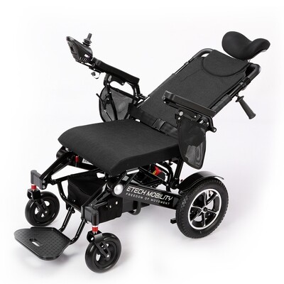 Automatic Reclining Foldable Electric Wheelchair | 600W Brushless Motors