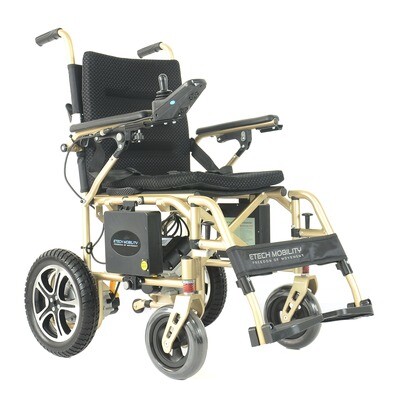 Compact Folding Electric Wheelchair | Brushless Motors | LitePro 2