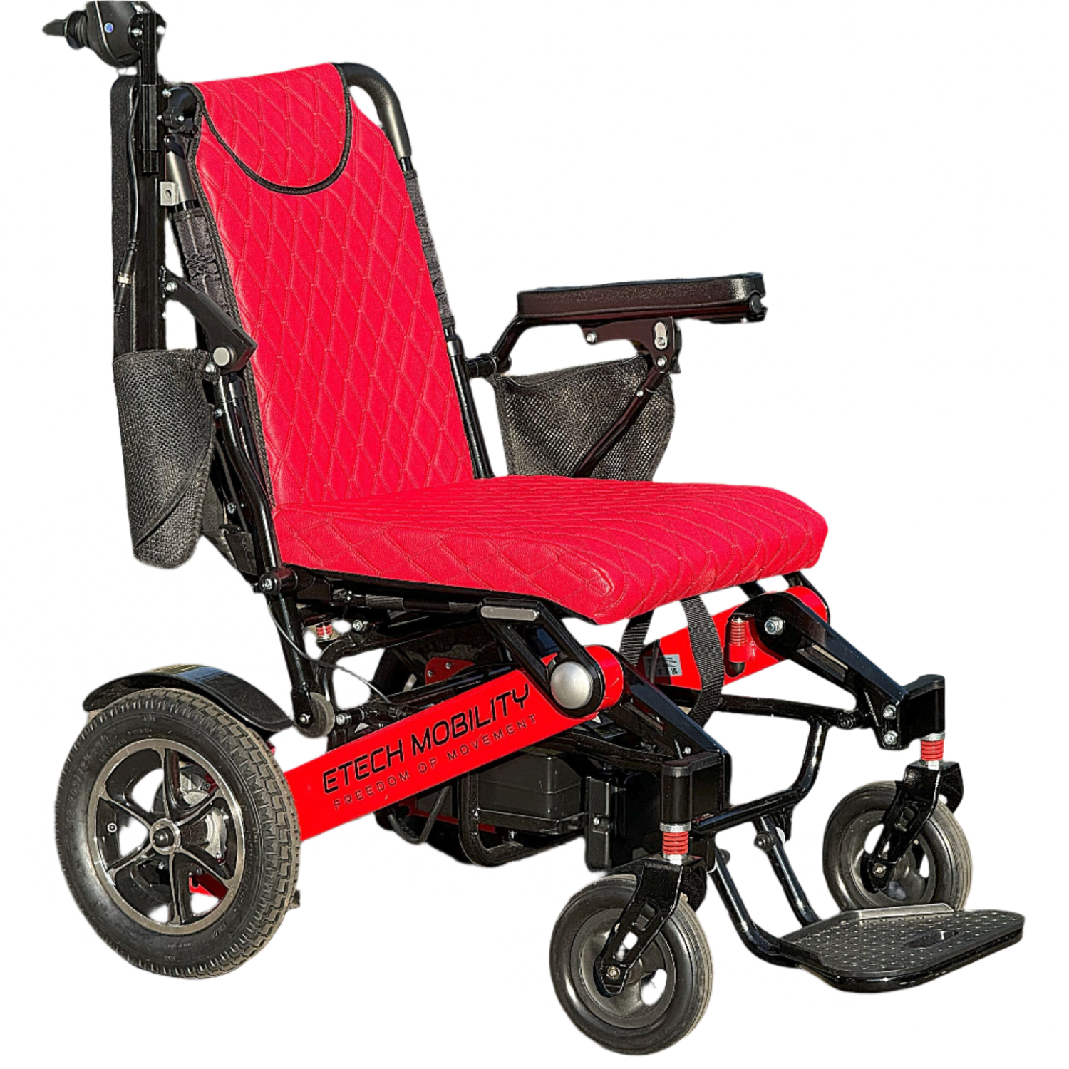 Stitched Leather Upholstery for Freedom Pro and Elite Electric Wheelchair