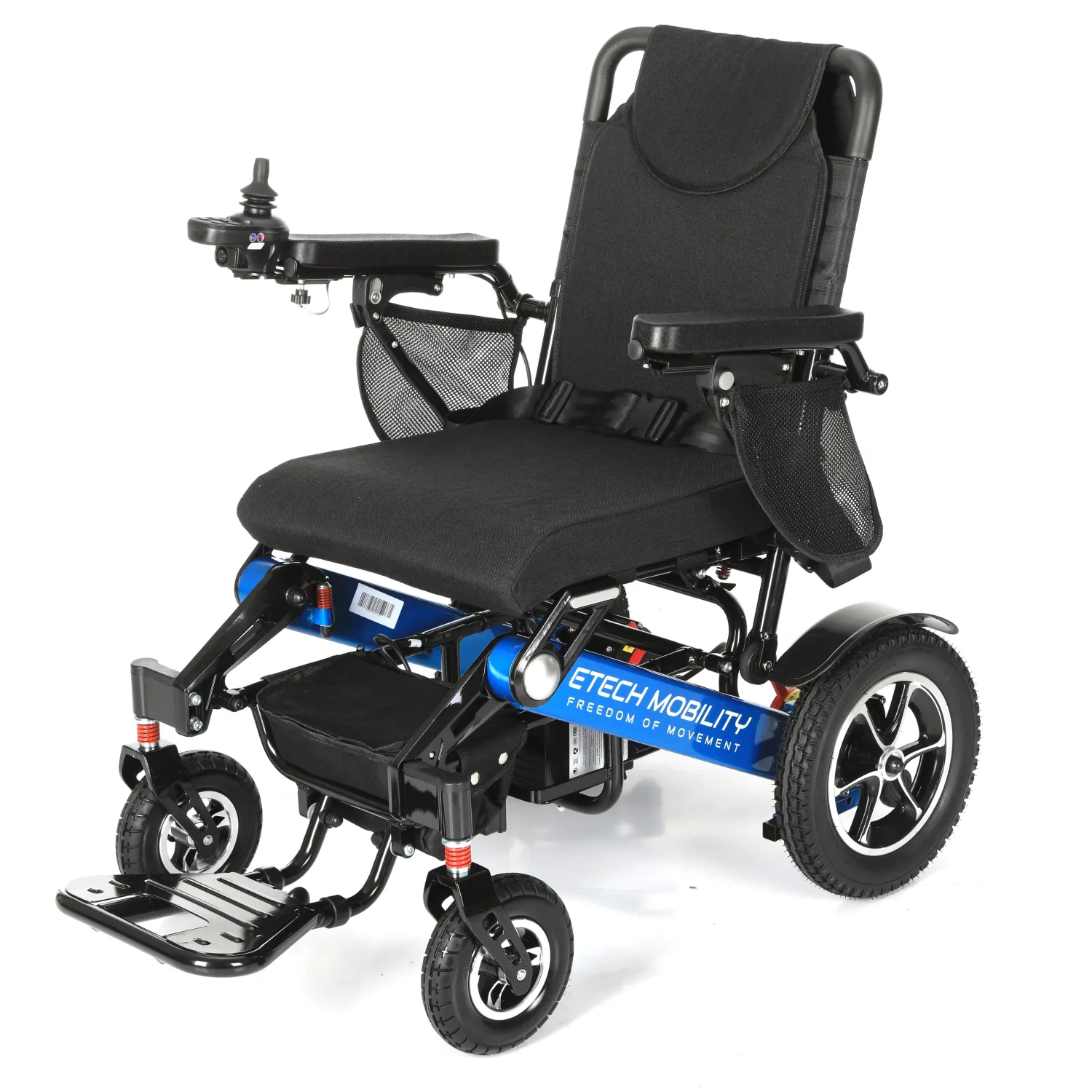 Extended Range Extra Wide Seat Electric Wheelchair Dual Battery 24Ah