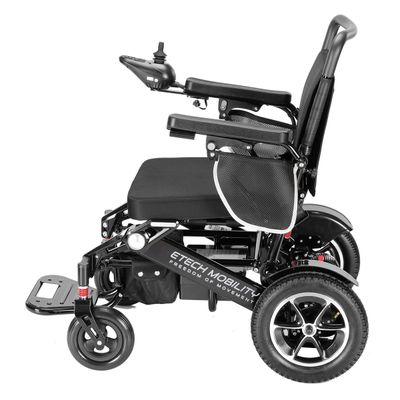Lightweight Electric Wheelchair | Freedom Pro ST | Instant Folding Powerchair BLACK