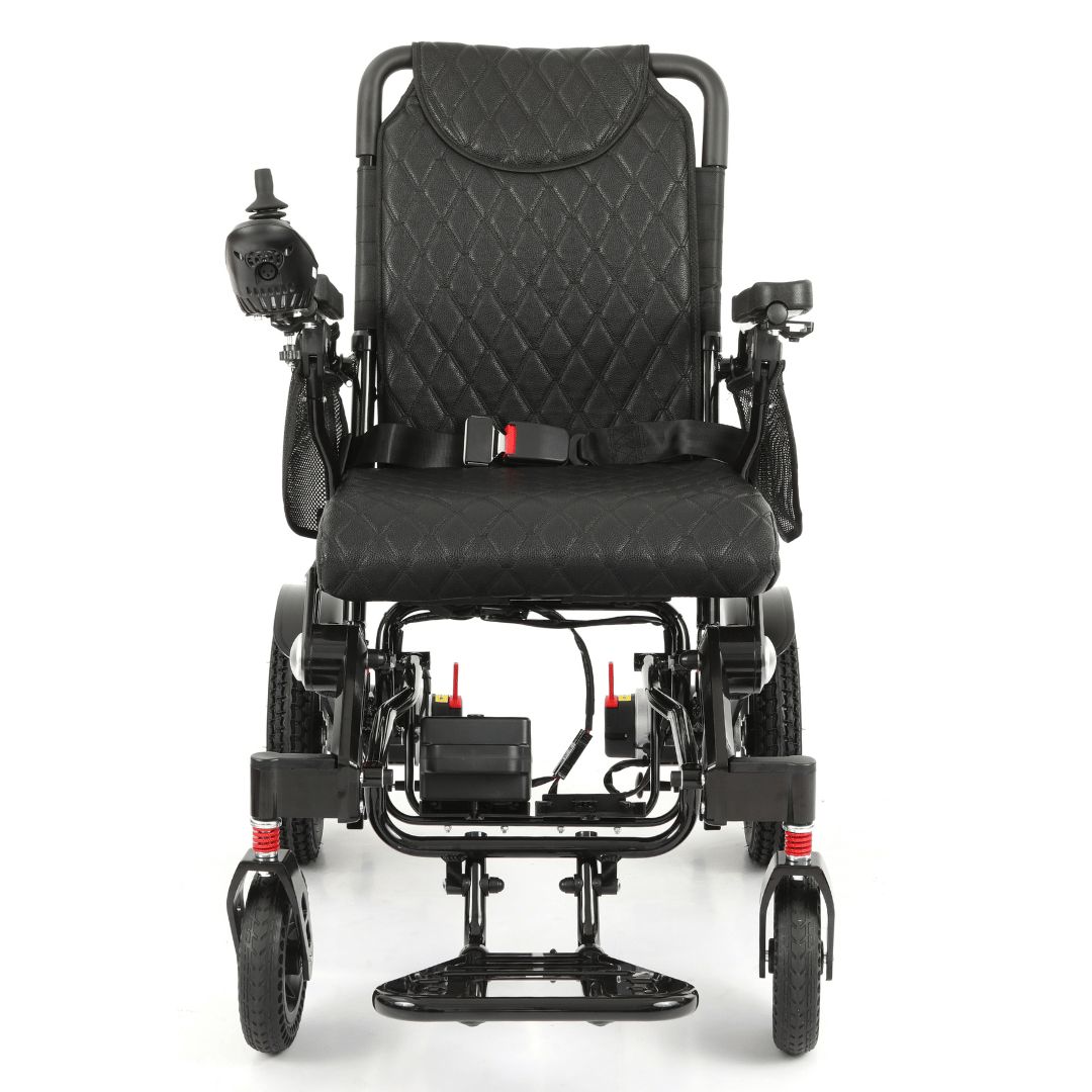 Stitched Leather Upholstery for Freedom Pro and Elite Electric Wheelchair