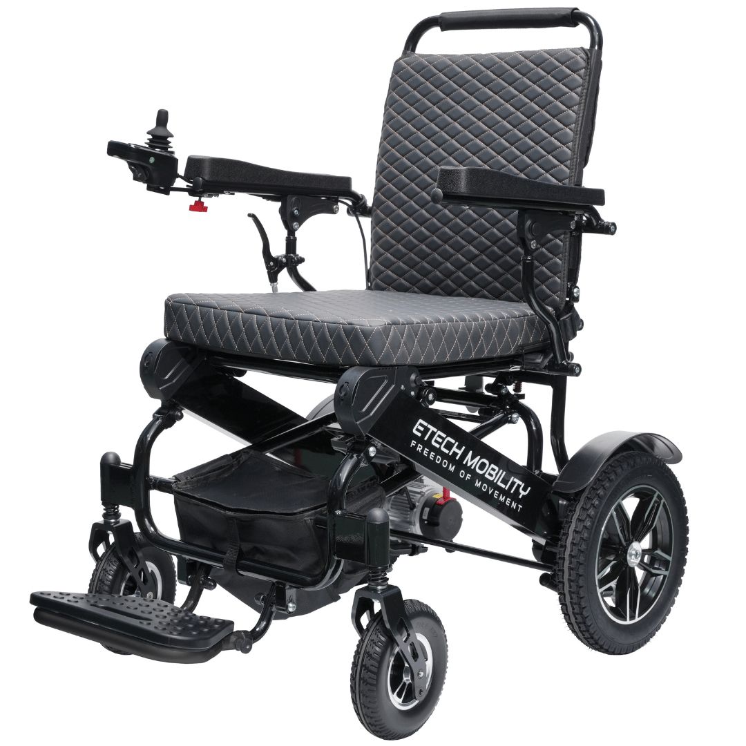 Lightweight Electric Wheelchair with 185 kg load capacity | Voyager 185