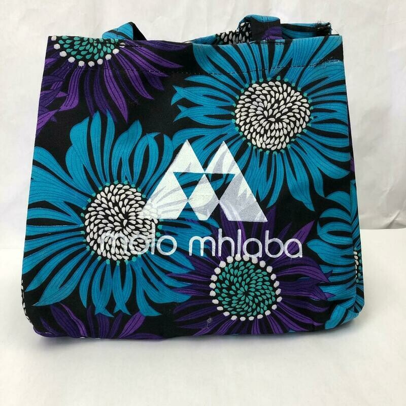 Flower print handbag