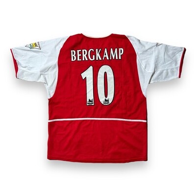 Arsenal FC 2002/04 Home #10 BERGKAMP - XL