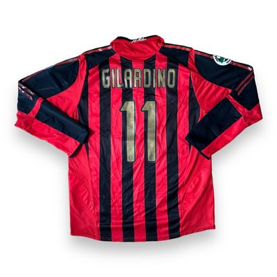 AC Milan 2005/06 Home L/S #11 GILARDINO - XL