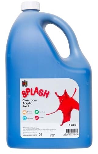 Splash Classroom Acrylic 5L Jelly Belly (Blue)