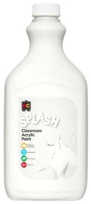 Splash Classroom Acrylic 2L Snowball (White)