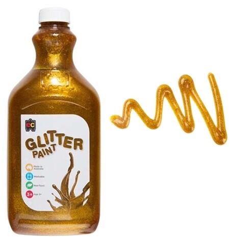 Glitter Paint 2L Gold