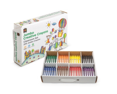 Jumbo Crayons Box 200