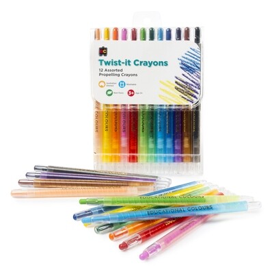 Twist-it Crayons Pk of 12