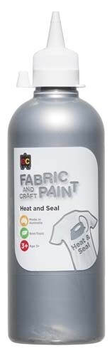 Fabric & Craft Paint 500 ml Silver