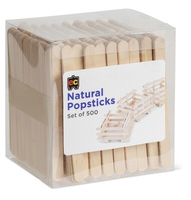 Popsticks Natural Packet 500