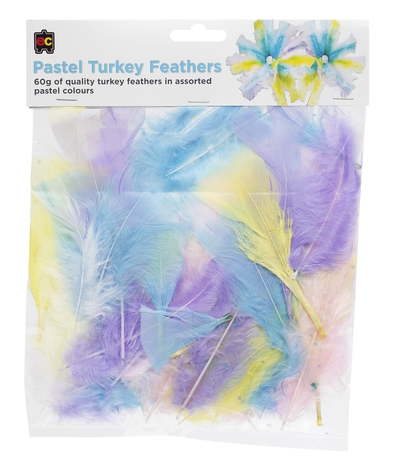 Turkey Feathers Pastel 60g