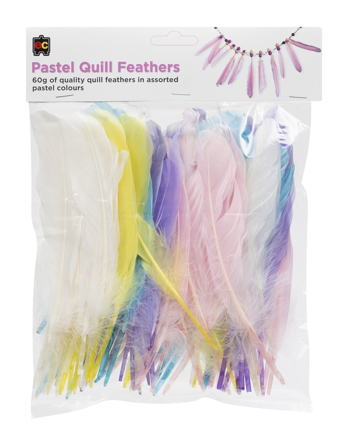 Quill Feathers Pastel 60g