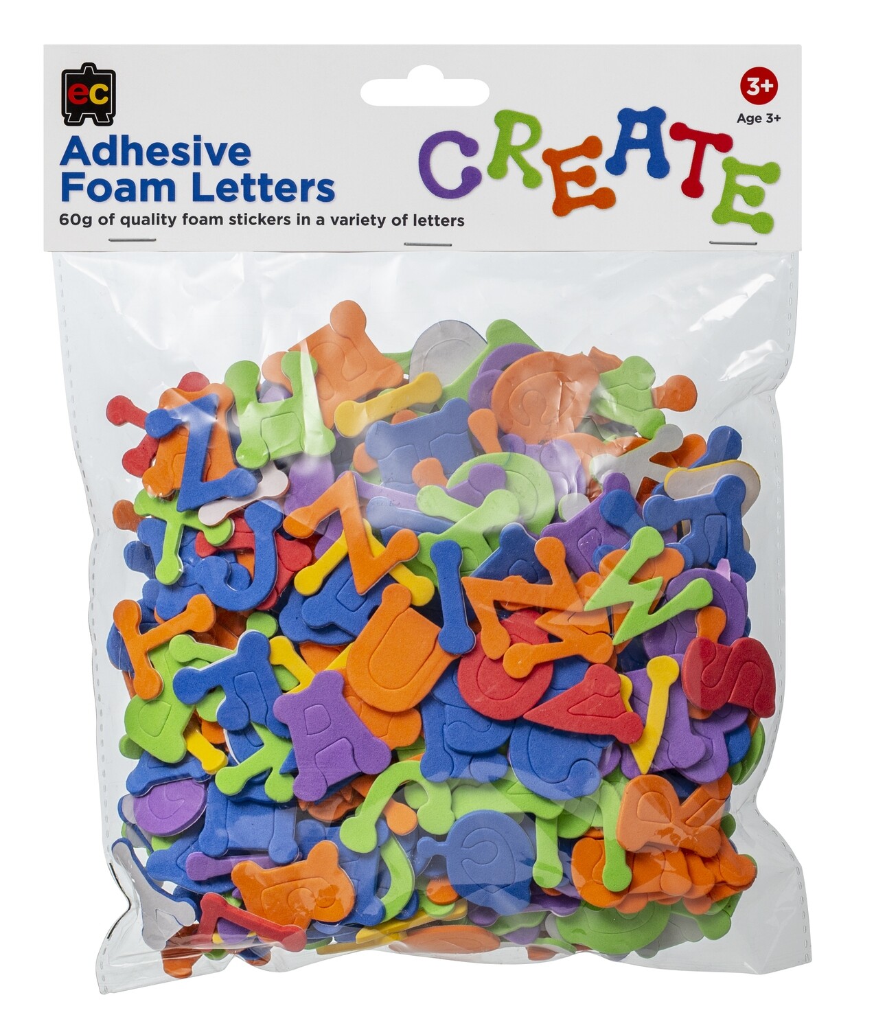 Adhesive Foam Letters 60g