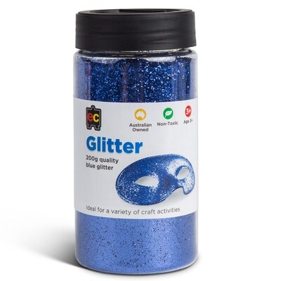 Glitter 200g Jar Blue