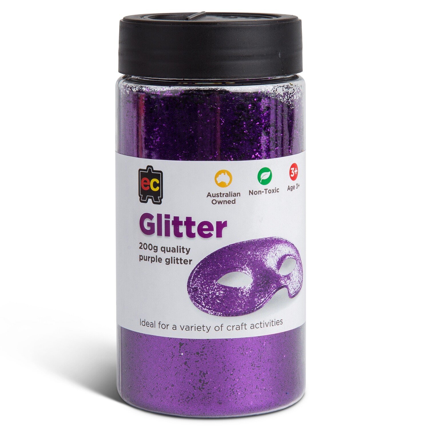 Glitter 200g Jar Purple