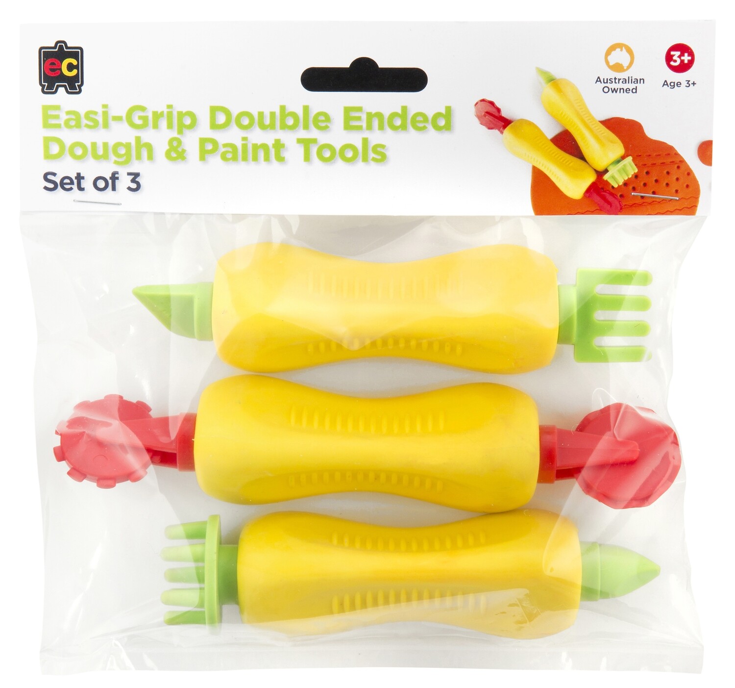 Easy-Grip Double Ended Dough & Paint Tolls