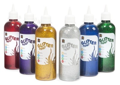 Glitter Paint 500ml Pet bottles