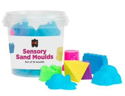 Sensory Sand Moulds Set of 15