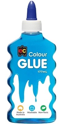 Coloured Glue 177ml-Blue