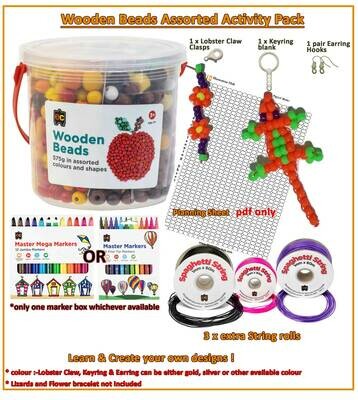 Wooden Bead Activity Pack