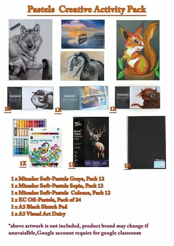 Pastel Creative Activity packs