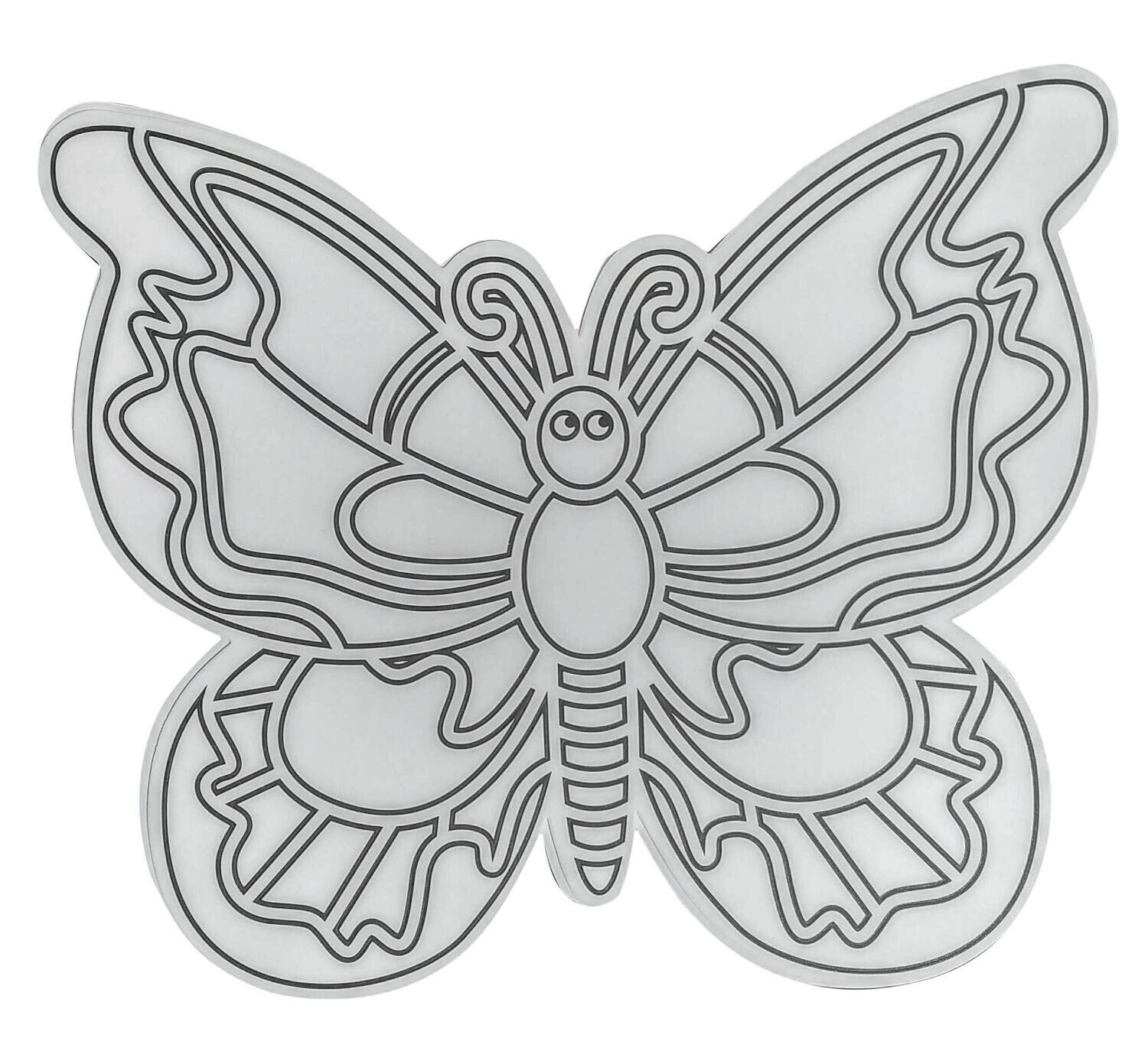 Butterfly Sand Art Sticker (Pack of 20)