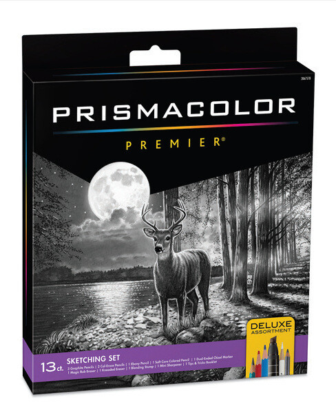Prismacolor Delux Skethcing Set 13pc