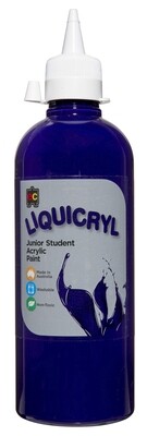 Liquicryl Junior Student Acrylic 500ml Purple