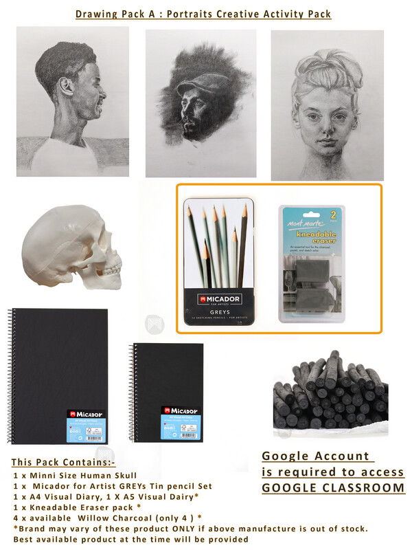 Portraits Drawing Class: Online